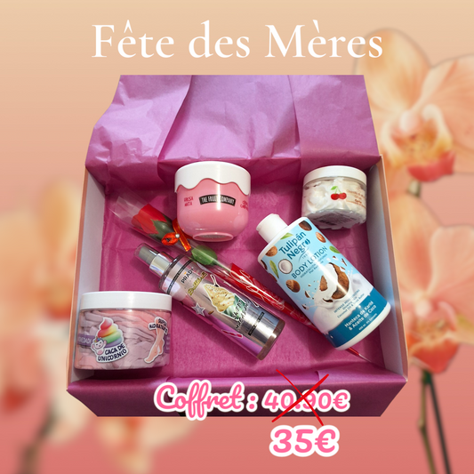 Coffret fête des mères 35€ au lieu de 40.90€
