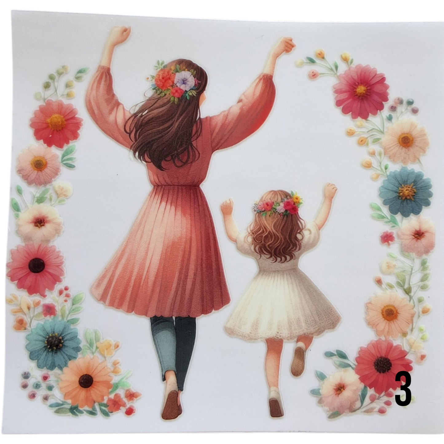 Gobelet avec couvercle Mère et enfants
