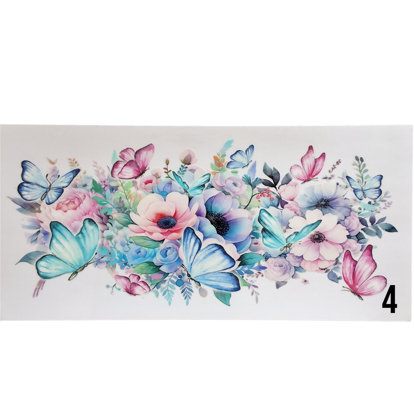 Gobelet avec couvercle Papillons