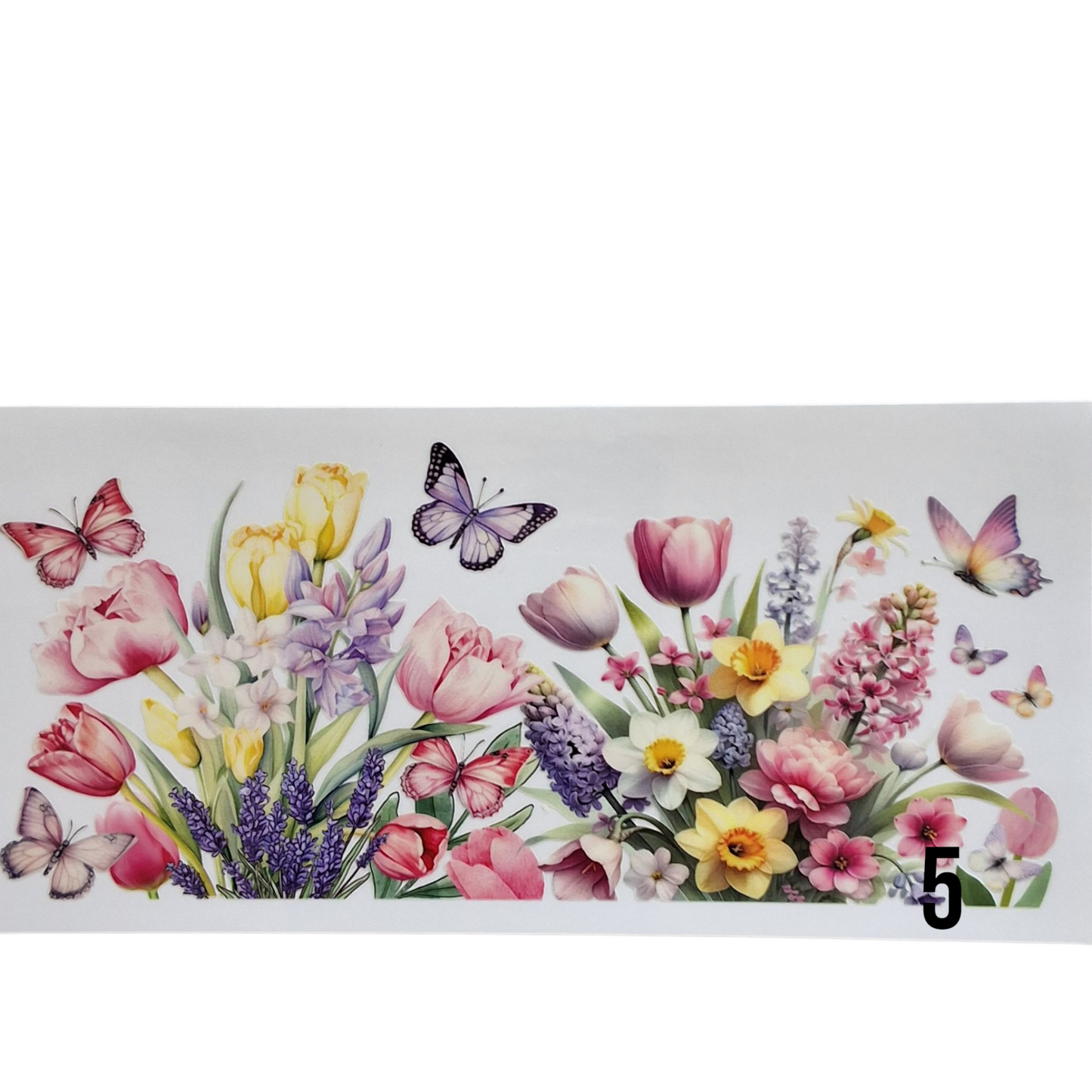 Gobelet avec couvercle Papillons