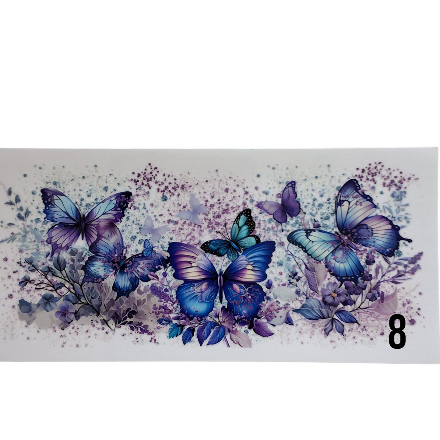 Gobelet avec couvercle Papillons