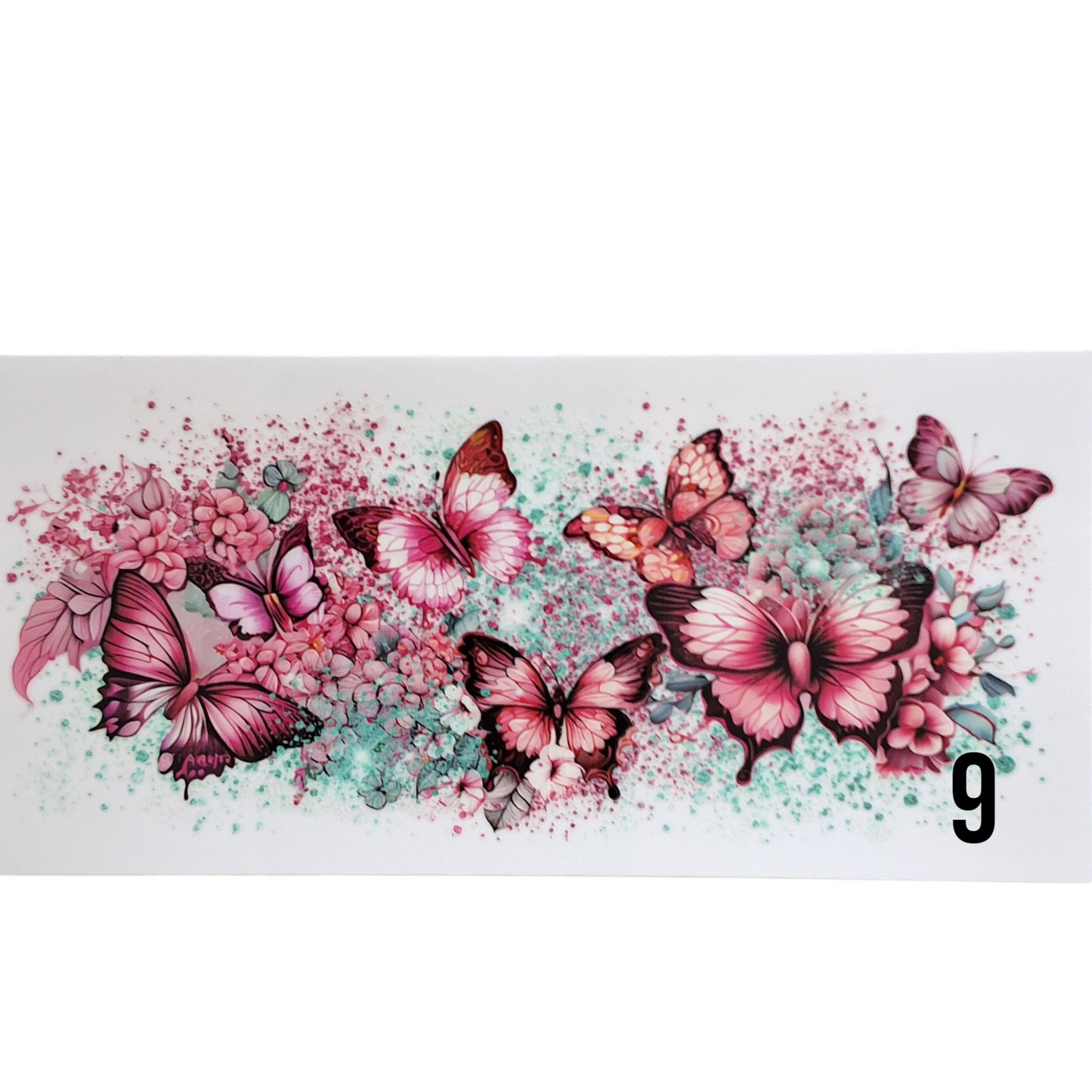 Gobelet avec couvercle Papillons