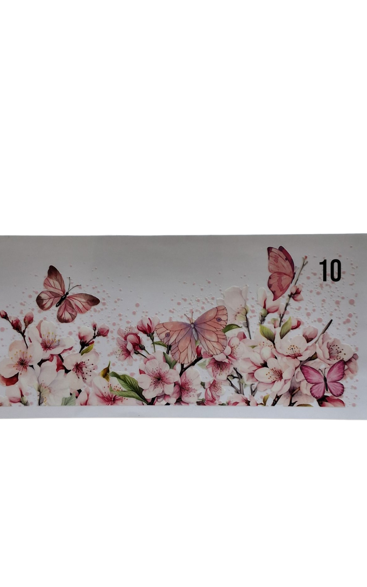 Gobelet avec couvercle Papillons