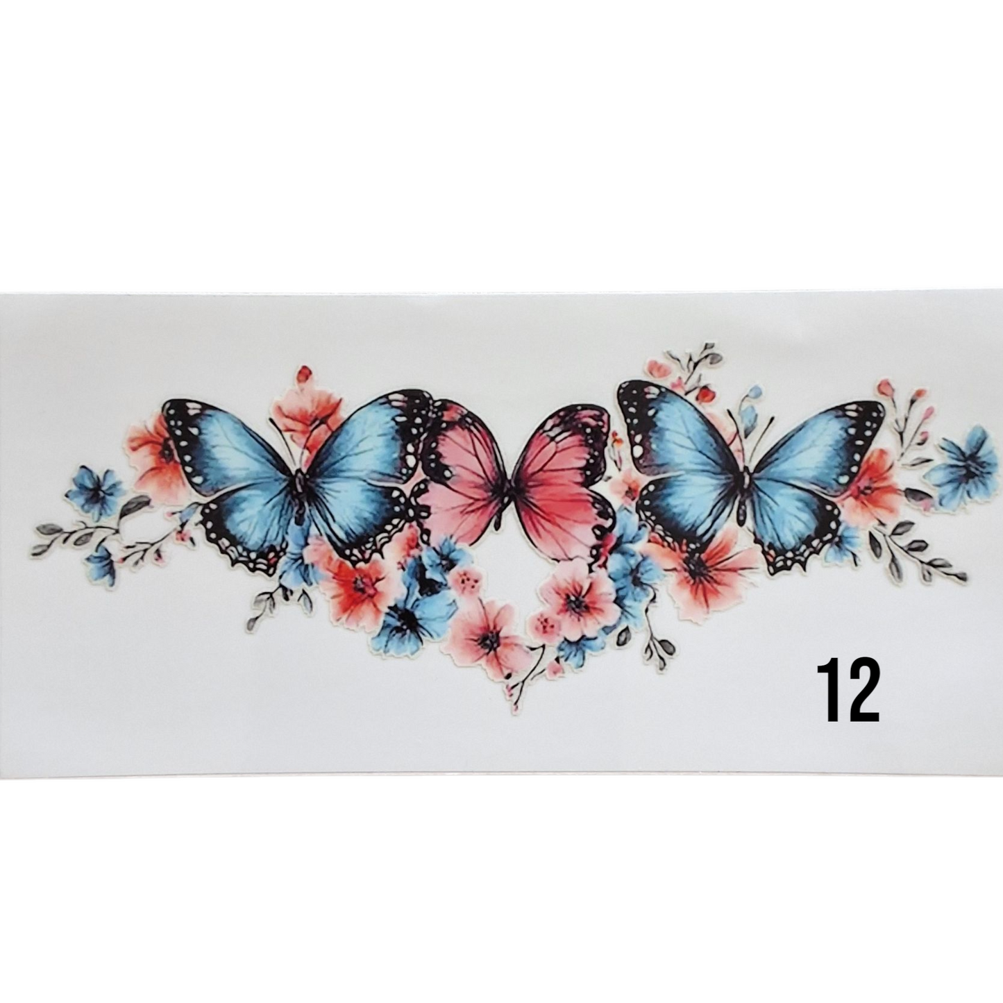 Gobelet avec couvercle Papillons