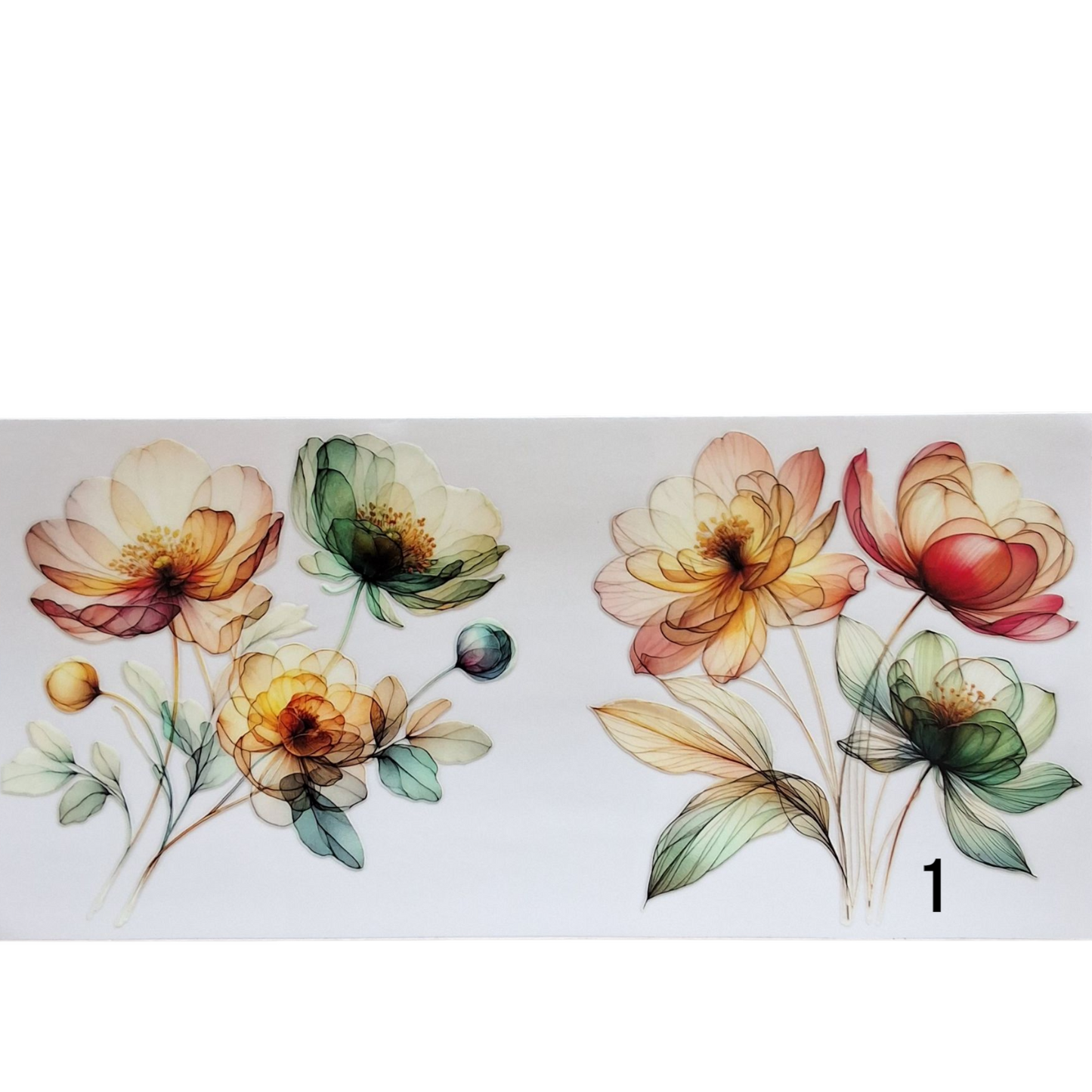 Gobelet avec couvercle FLORAL