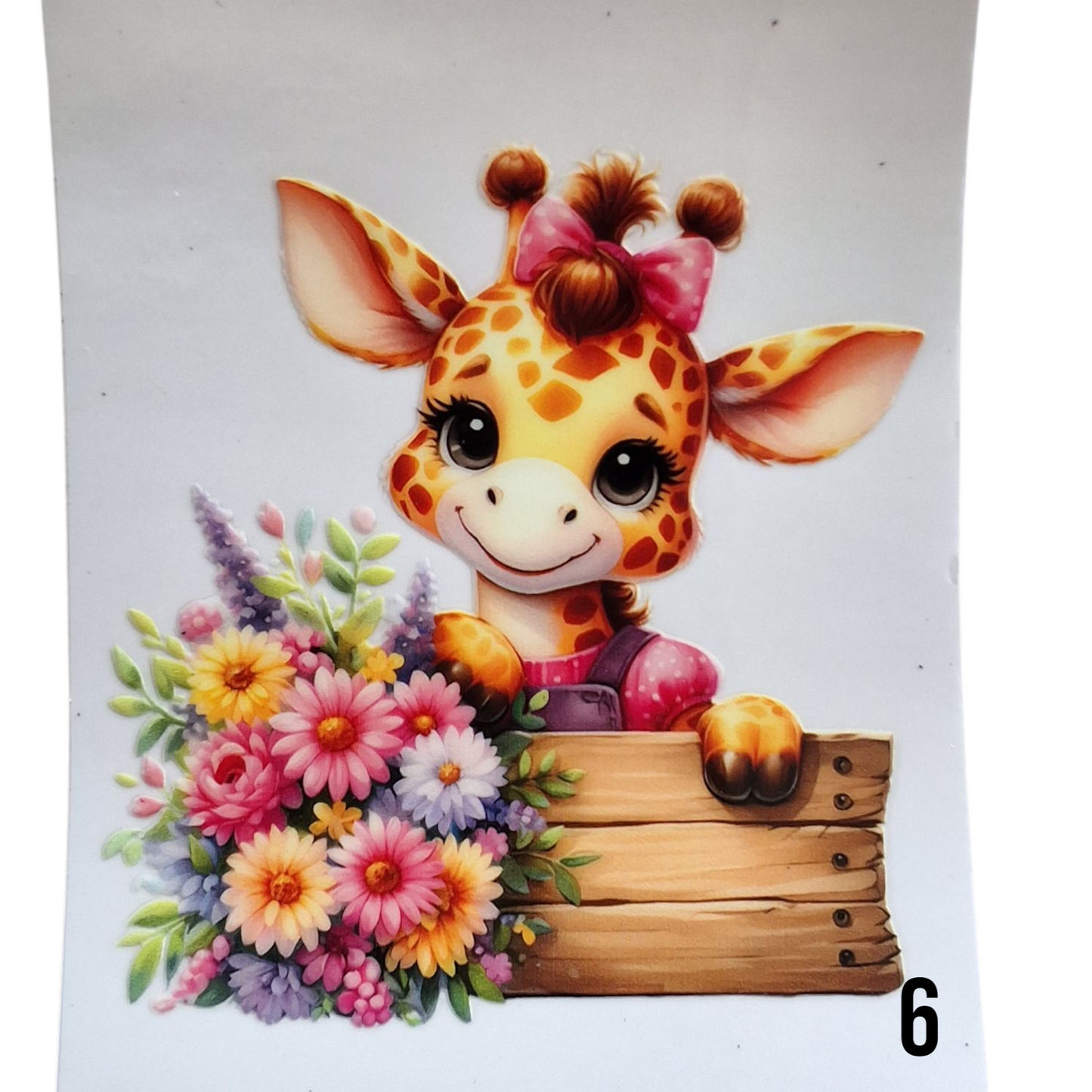 Gobelet avec couvercle Girafe