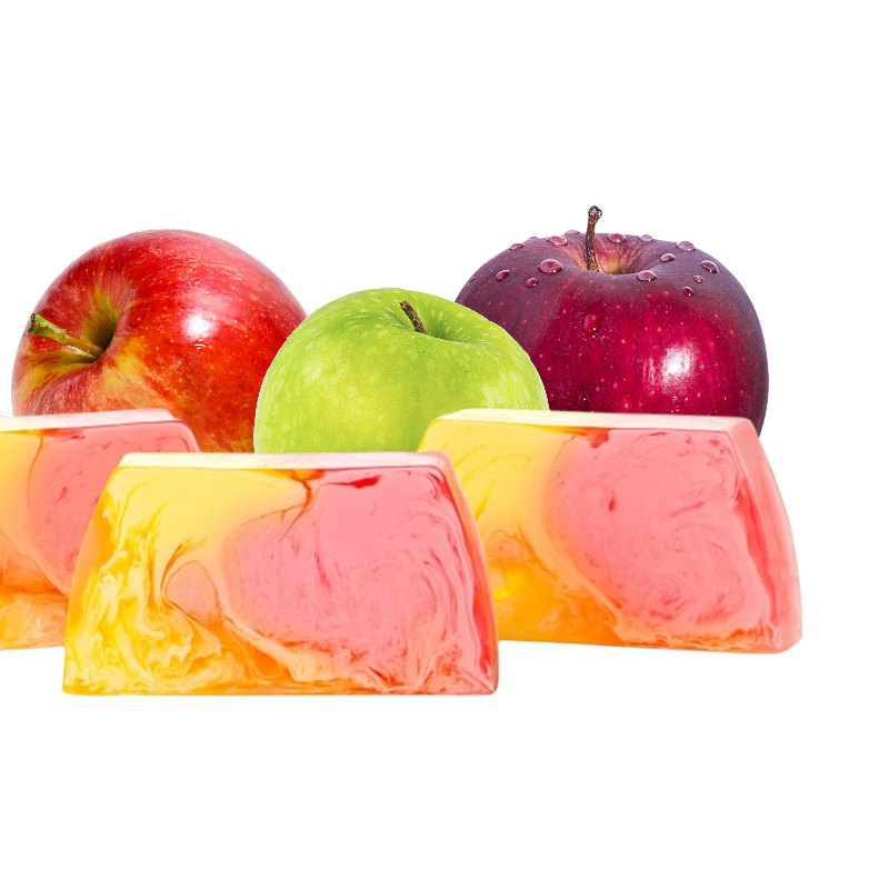 Pain de savon glycérine Parfum Smiley apple 🇪🇺