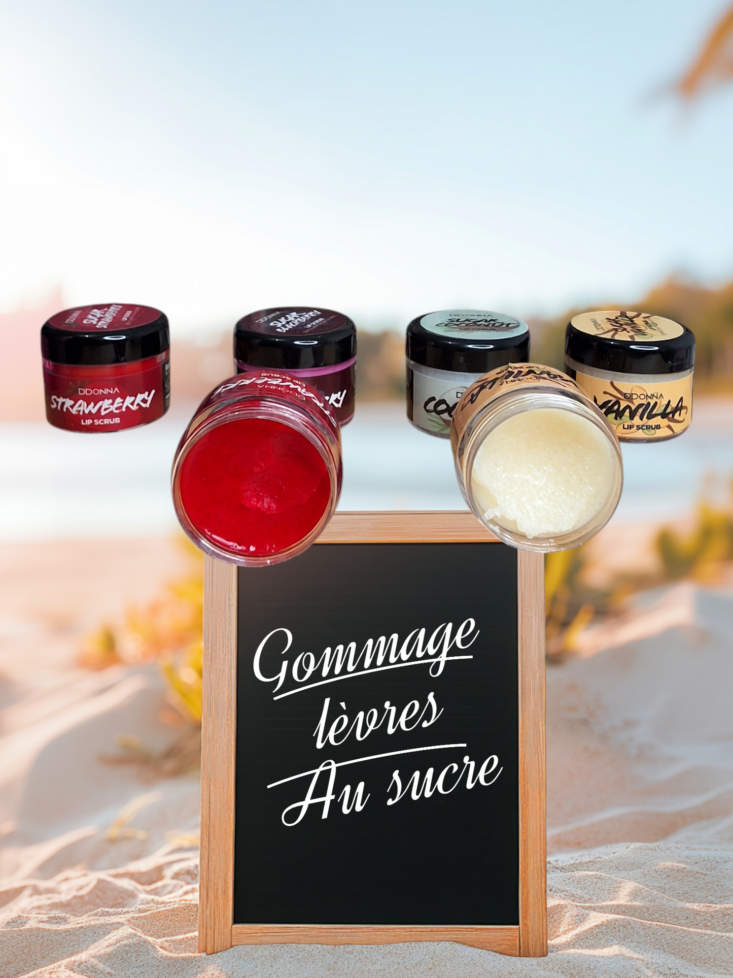 Gommage lèvres au sucre 🇪🇦