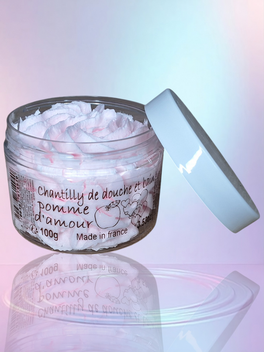 Chantilly de douche et bain Pomme d’amour 🇫🇷