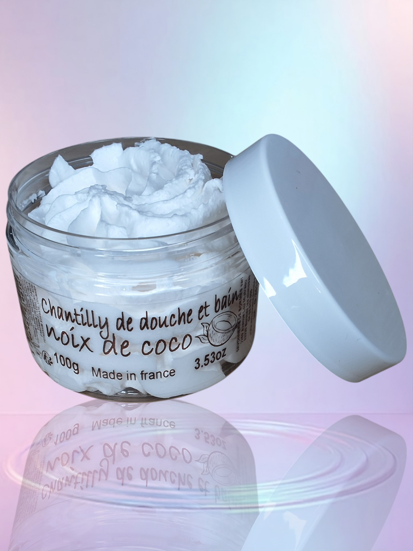 Chantilly de douche et bain Noix de coco 🇫🇷