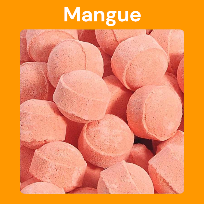 Mini-billes effervescentes parfum mangue 🇪🇺