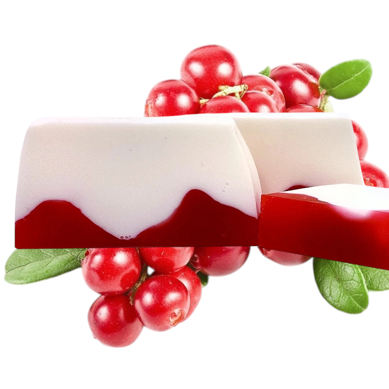 Pain de savon glycérine Parfum Cranberry 🇪🇺