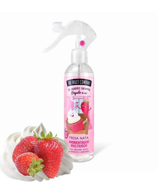 Spray désodorisant liquide fraise chantilly  250 ml 🇪🇦