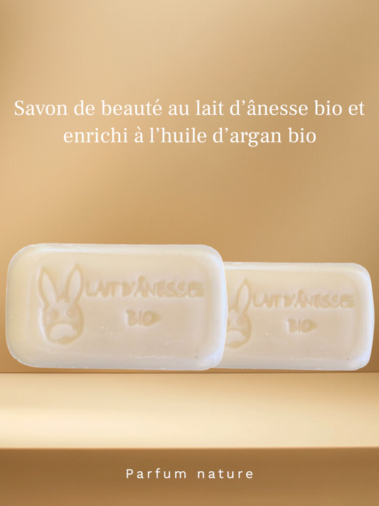 Savon au lait d’ânesse bio 100g parfum nature 🇫🇷