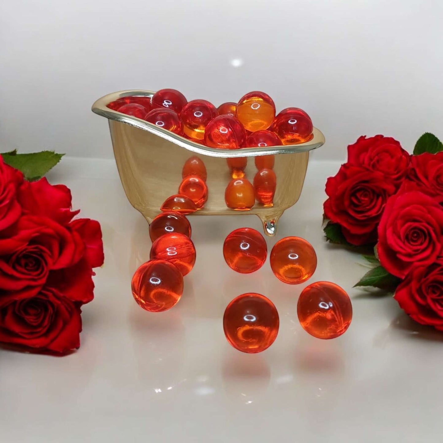 Perle de bain parfum abricot Fabrication francaise 🇫🇷