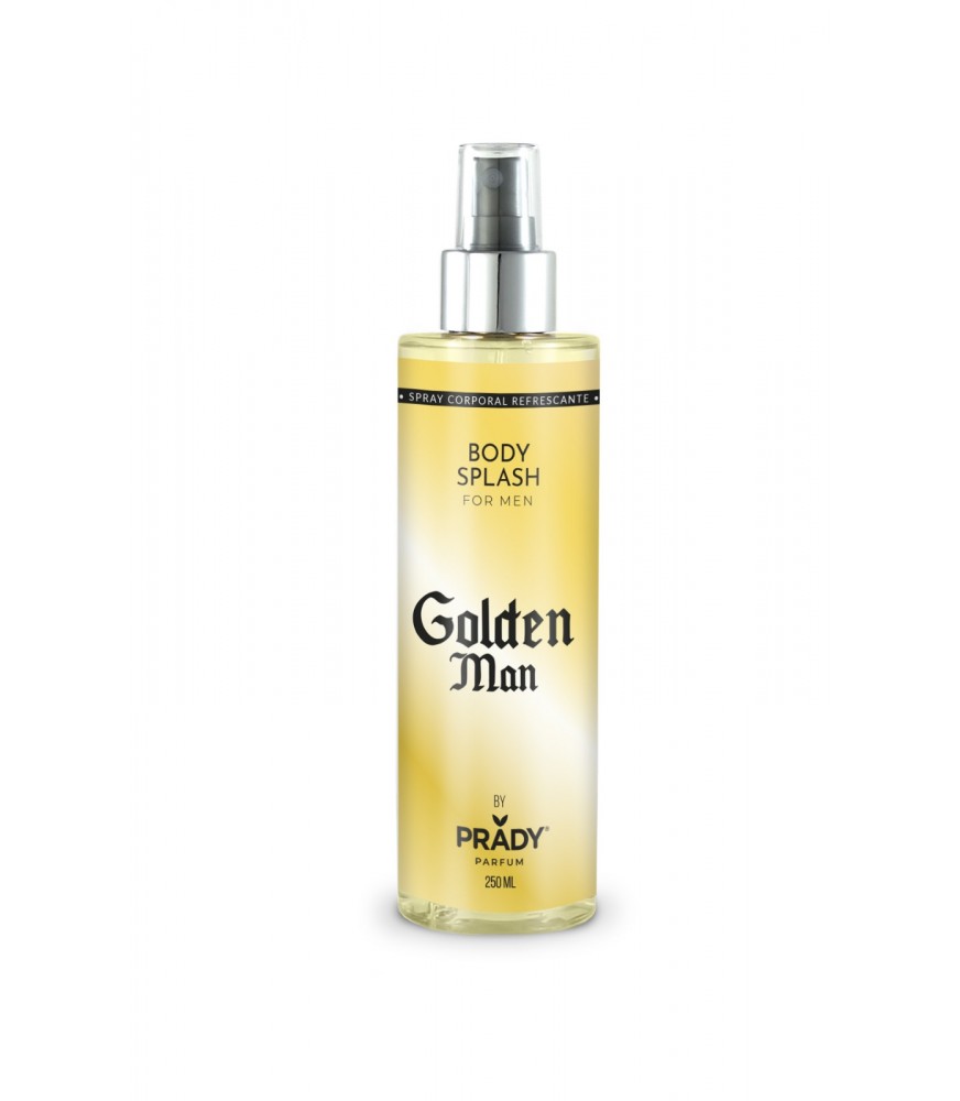 Prady - Body Splash Golden Man  250ml inspiré de One million 🇪🇦