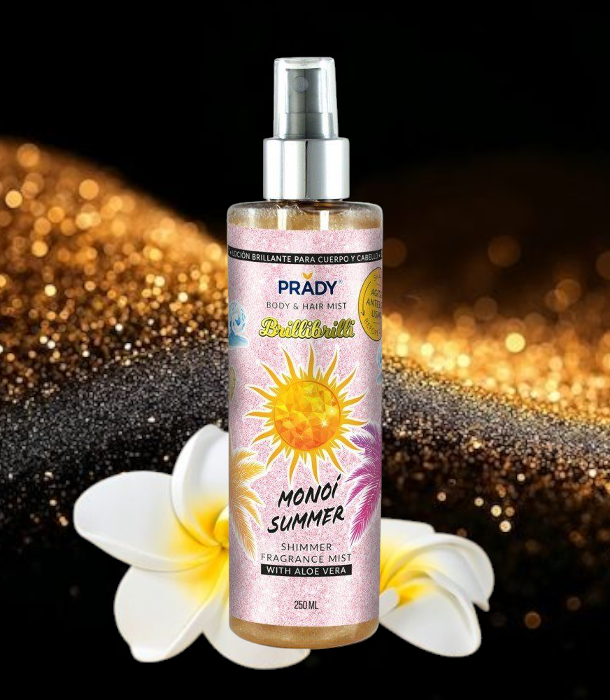 Brume scintillante Monoï Summer corps et cheveux 250 ml 🇪🇦