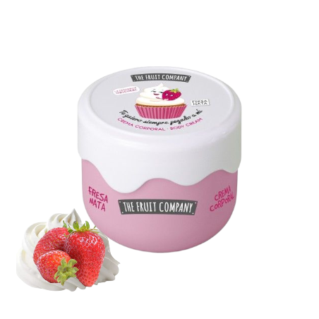CRÈME CORPS THE FRUIT COMPANY FRAISE CHANTILLY VEGAN 200ML 🇪🇦
