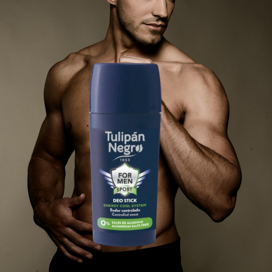 DÉODORANT STICK XL FOR MEN SPORT TULIPAN NEGRO 75ML 🇪🇦