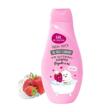 GEL DOUCHE THE FRUIT COMPANY FRAISE CHANTILLY 600ML 🇪🇦