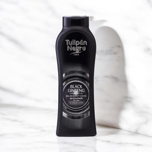 GEL DOUCHE TULIPAN NEGRO AU GINSENG POUR HOMME 650ml 🇪🇦
