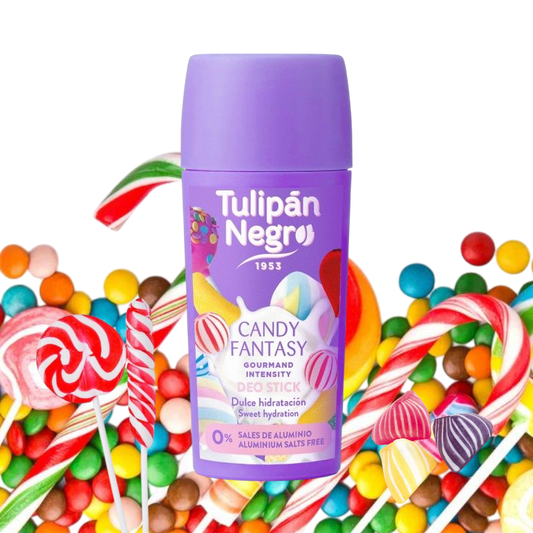 DEODORANT STICK TULIPAN NEGRO CANDY FANTAISY 60ML 🇪🇦