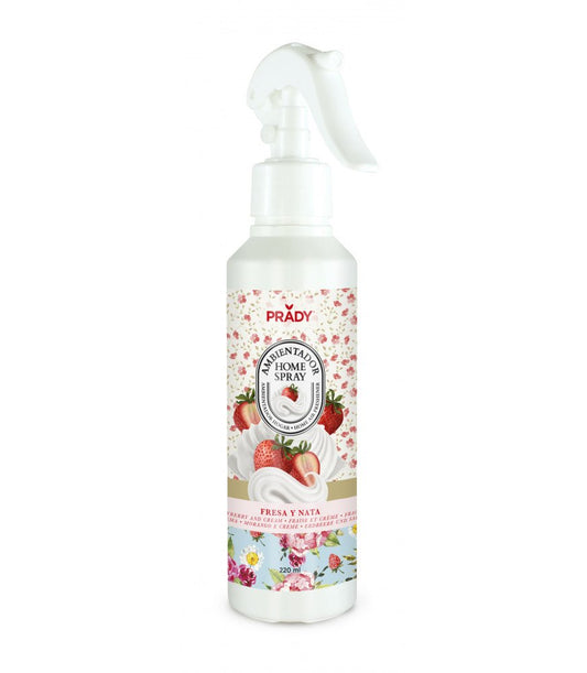 Spray d'ambiance maison et tissu Fraise Chantilly 🇪🇦